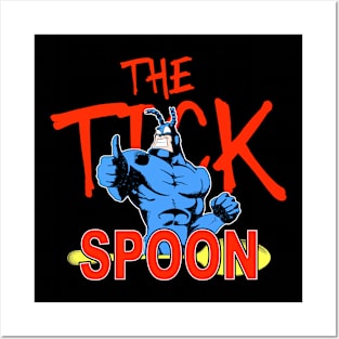 Spoon-tick-stic action! Posters and Art